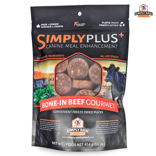 Simply Plus+ Freeze Dried Bone-in Beef Gourmet